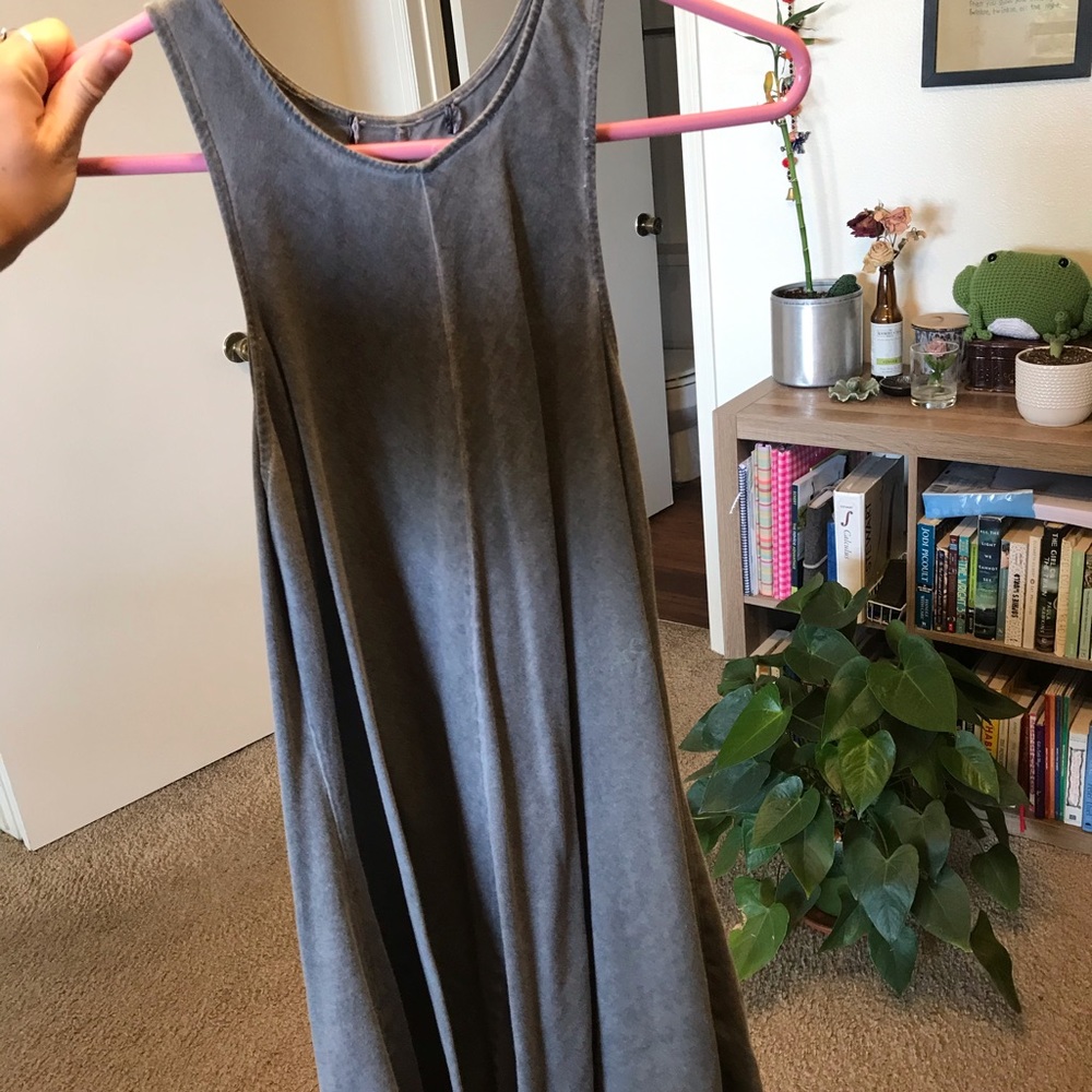 Fox Circle skirt high neck dress